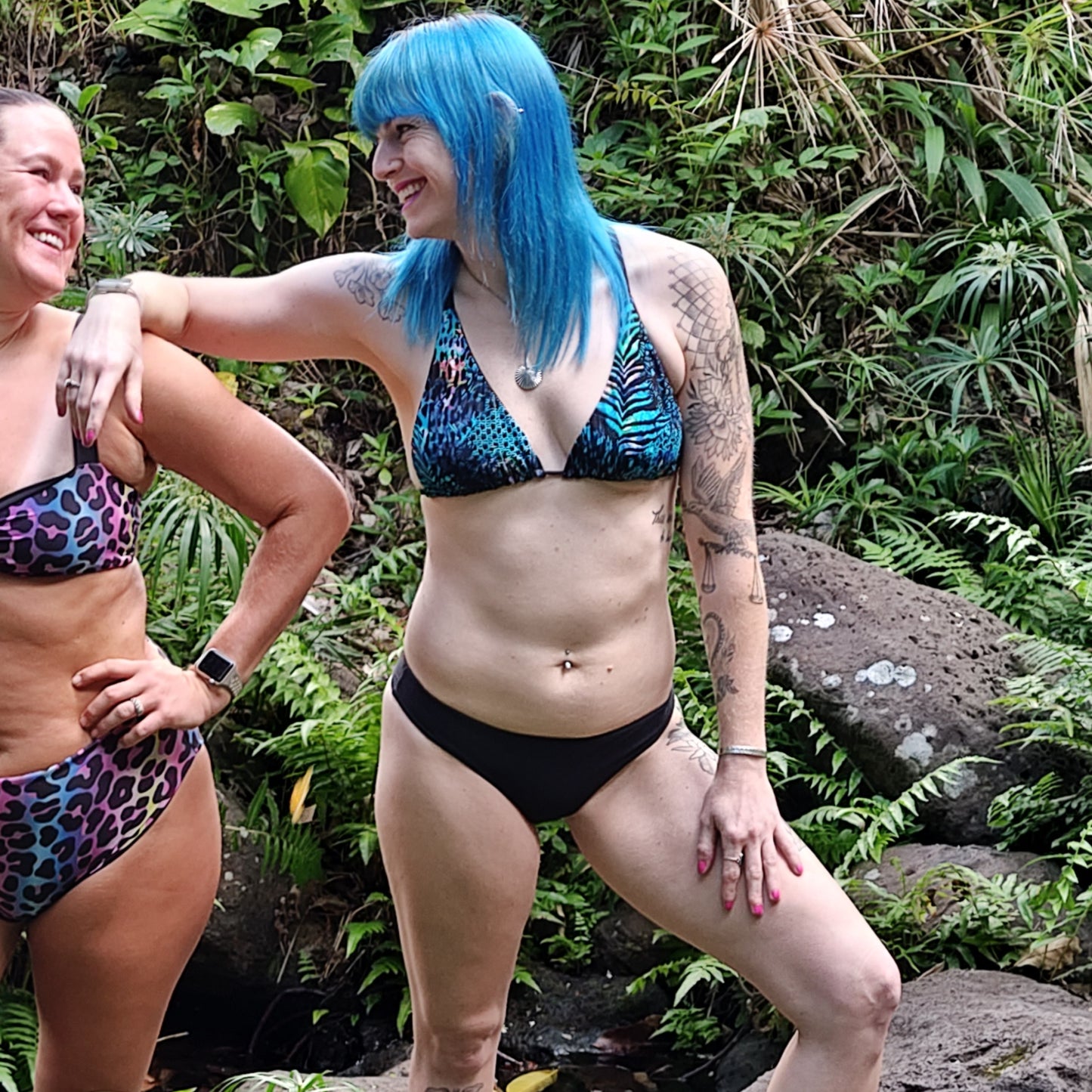 Rainbow Cheetah | Hip Hugger Thong