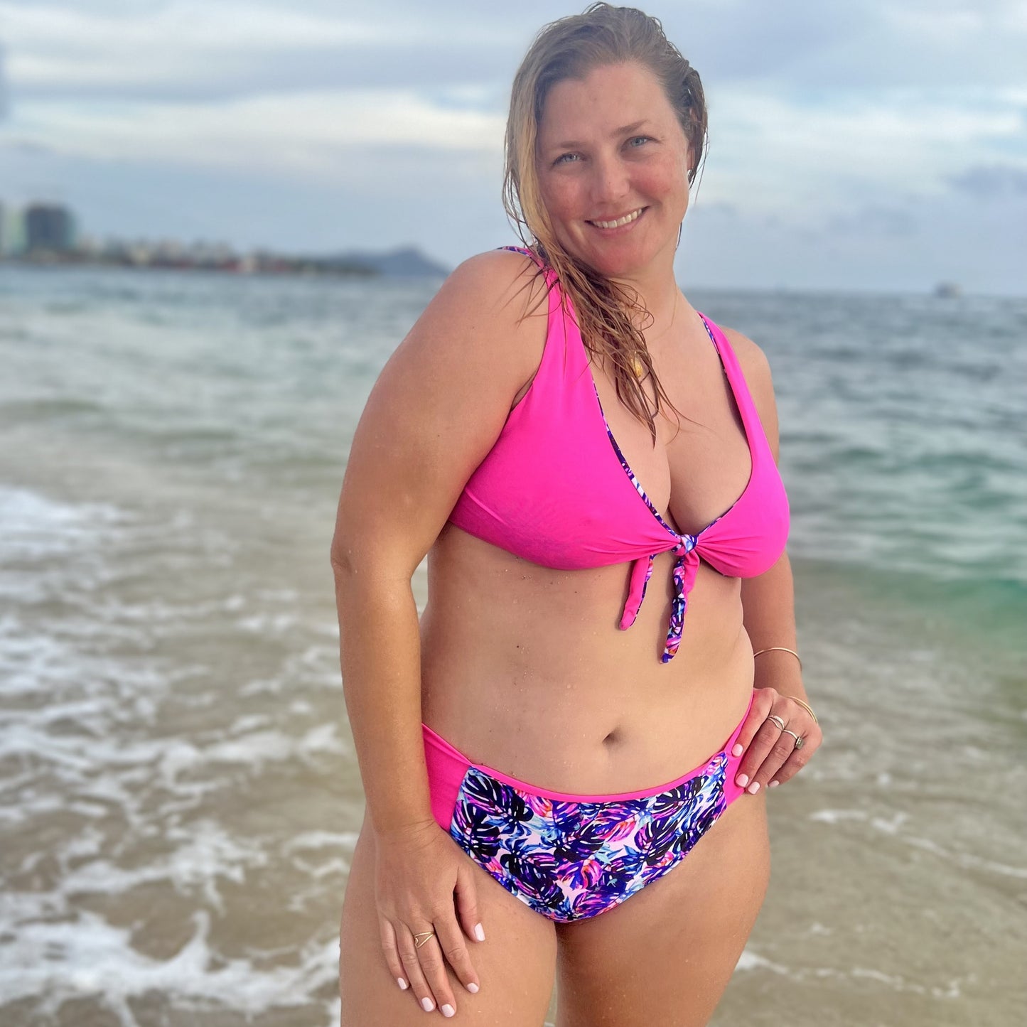 Midnight Monstera | Classic Banded Hip