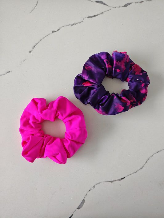 Painted Pink Scrunchie