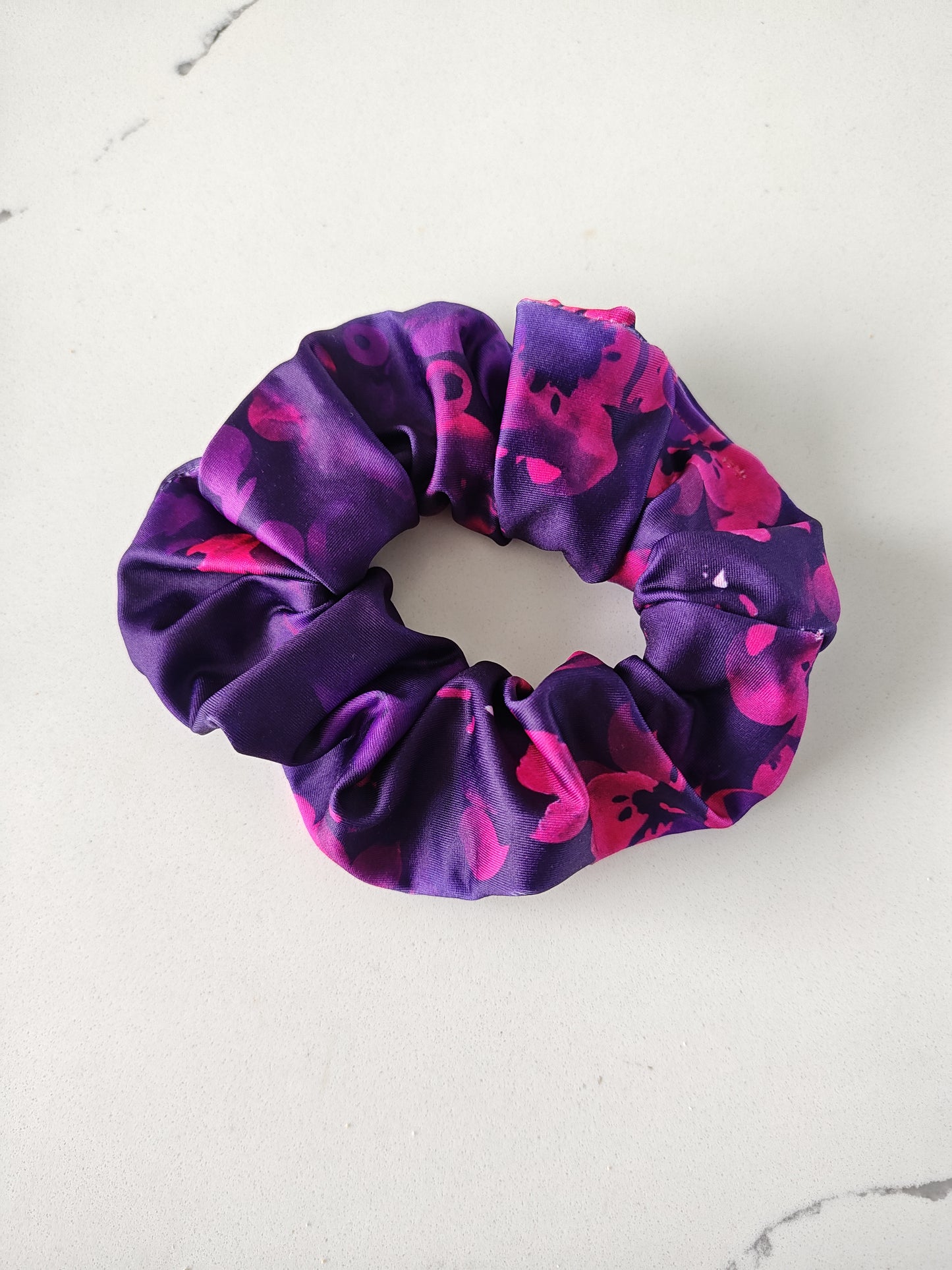 Painted Pink Scrunchie