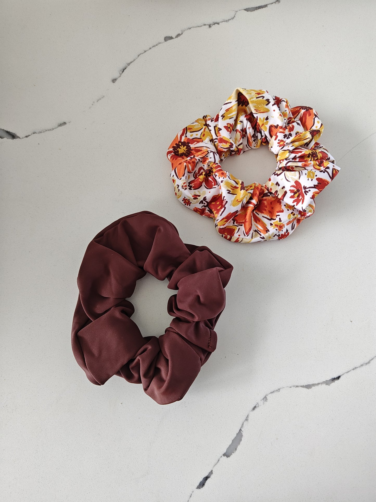 Retro Hippie Scrunchie