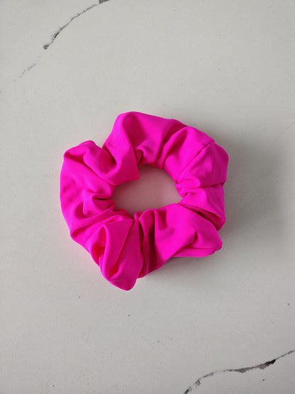 Painted Pink Scrunchie