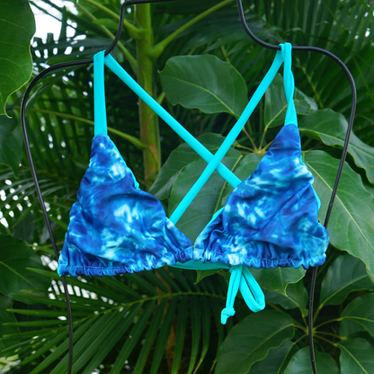 Sample Sale Deep Blue Sea & Teal | Triangle Top