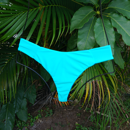 Sample Sale Deep Blue Sea & Teal | V-Cut Banded Hip Thong